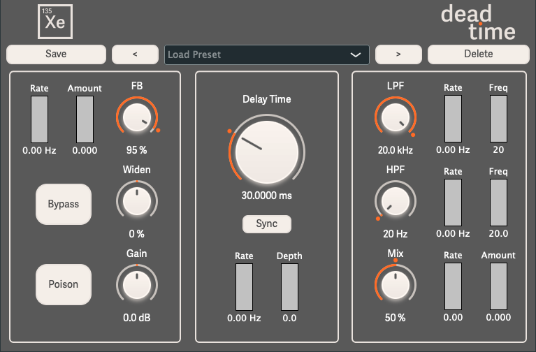 Image of Dead Time interface